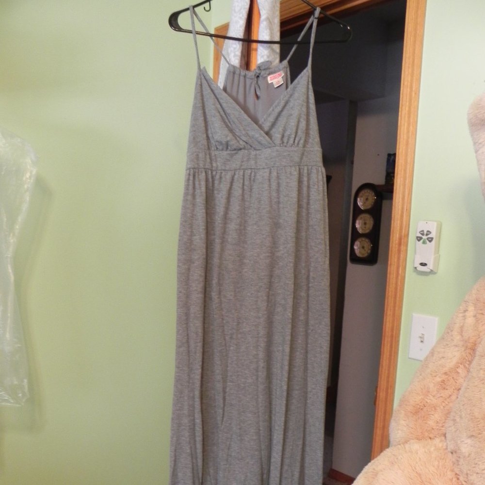 Gray Maxi dress